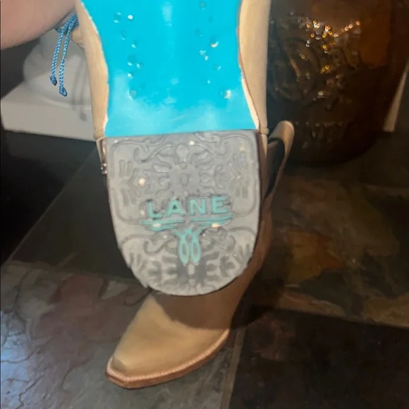 Tan Leather Ankle Boots - Picture 5 of 6